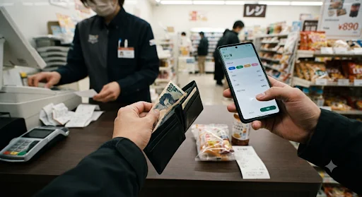 Zaimのレシート撮影イメージ