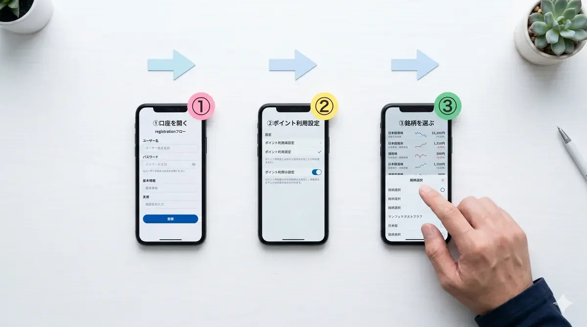 ポイント投資とポイント運用の違いを整理するイメージ