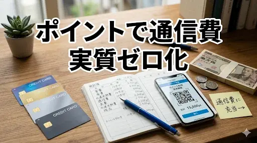 クレカポイント・QR決済イメージ
