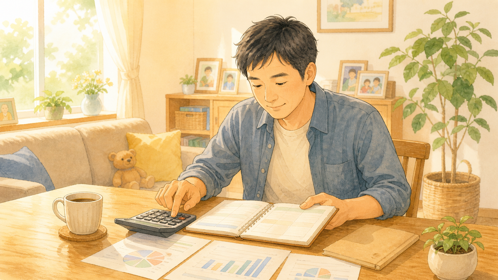 家計見直しイメージ