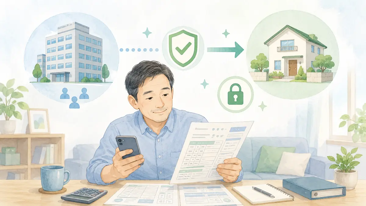 副業所得の普通徴収イメージ：会社と自宅をプライバシー保護で分ける