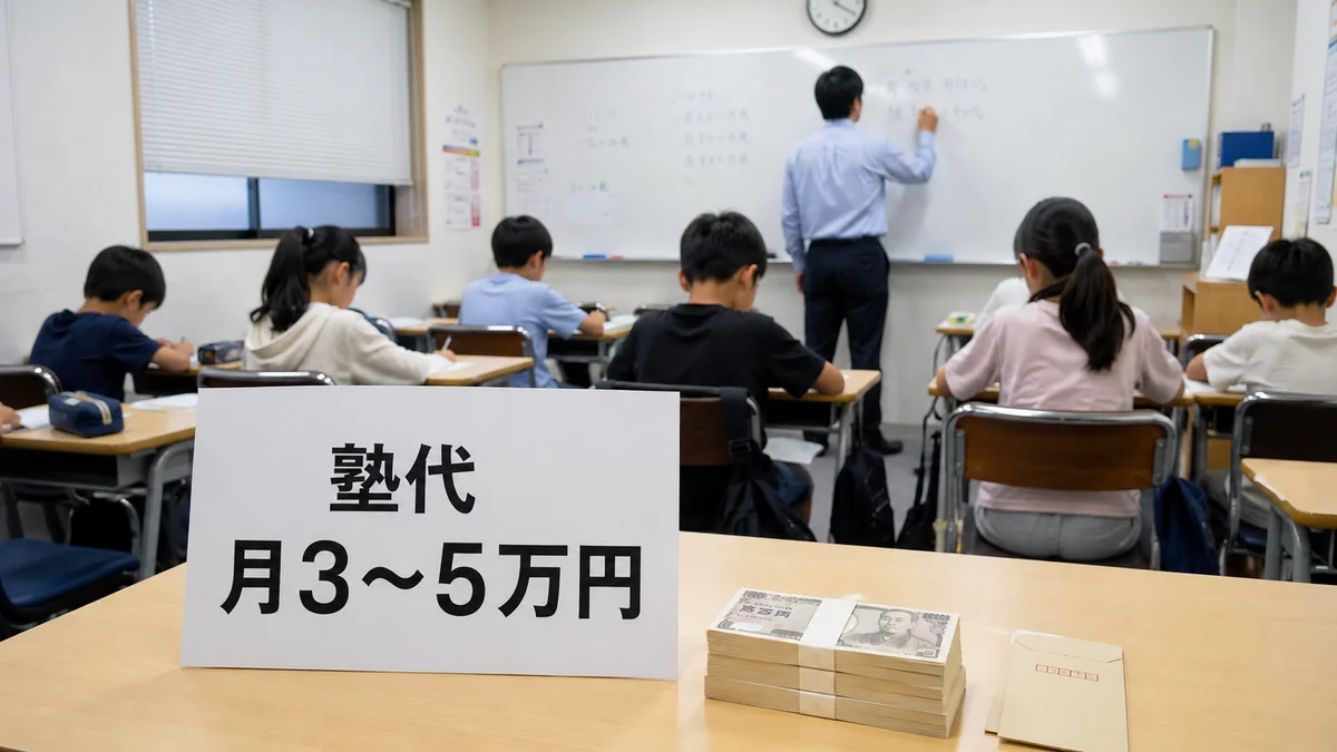 塾代・習い事はいつから・いくら増える？