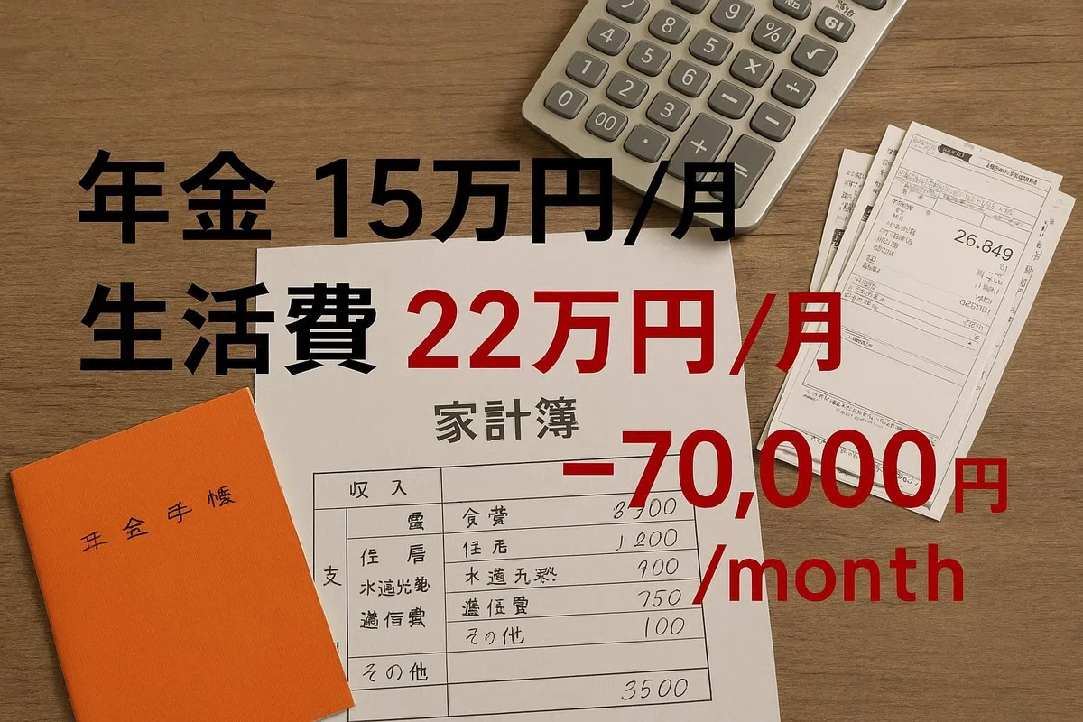 年金だけで生活できる金額の実態